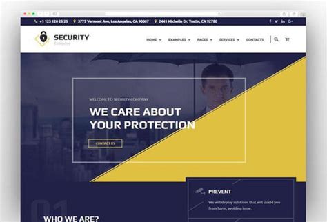 The Most Reliable Security Guard WordPress Themes – THEMESPRIDE