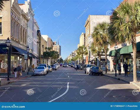 King Street, Charleston, South Carolina, USA. Editorial Photography ...