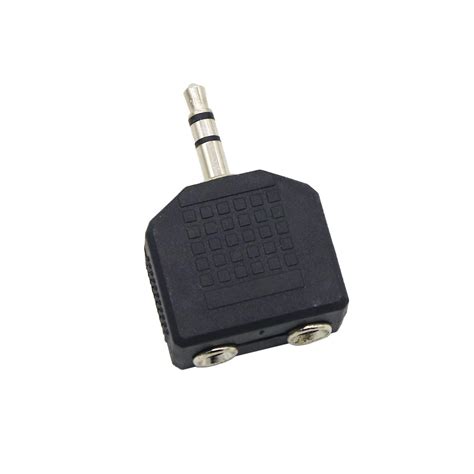 Electronic Spices Single 3.5mm Male to Two 3.5mm Female Dual Splitter ...