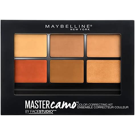 Buy Maybelline Facestudio Master Camo Colour Correcting Kit, Deep, 0.21 ...