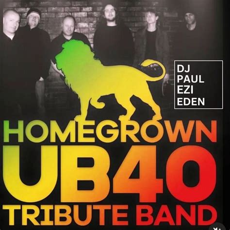 UB40 Homegrown Tribute - Manchester, ICONS, Salford, February 24 to ...