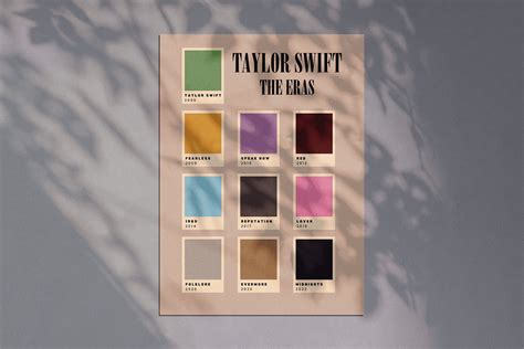 Taylor Swift Colors