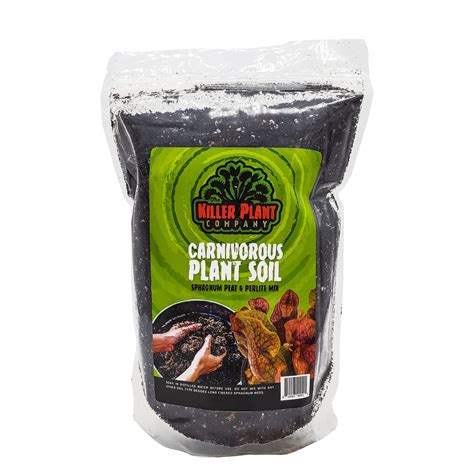 Buy Carnivorous Soil - 2 Quart - Sphagnum Peat Moss Perlite Mix 1:1 ...