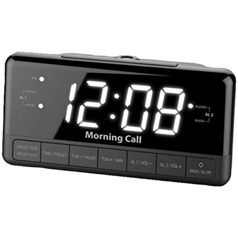Buy iLuv Morning Call 3, 1.2" Jumbo White LED Display Projection Dual ...