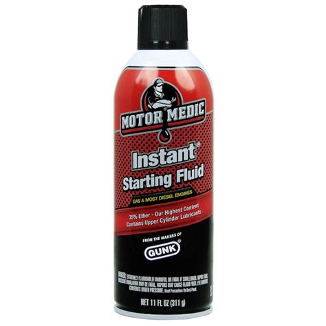 MOTOR MEDIC 11-oz MOTOR MEDIC Starting Fluid Multipurpose Carburetor ...