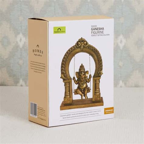 Ananda Ganesha Figurine | Gold | Polyresin