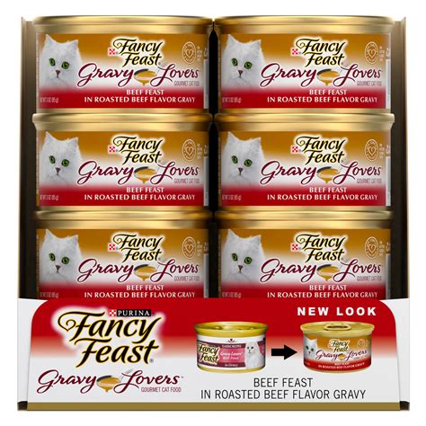 Fancy Feast Wet Cat Food Gravy Lovers Beef Feast | PetO