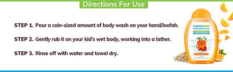 Amazon.in: Buy Mamaearth Original Orange Body Wash For Kids - 300 ml ...