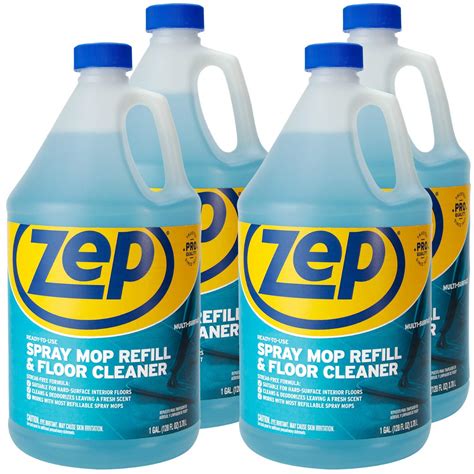 Buy Zep Industrial Multi-Surface Floor Cleaner - 1 Gallon, (Case of 4 ...