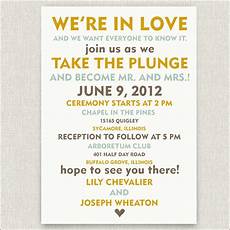 Informal Wedding Invitation by 10 And Inspiring Informal Wedding Invitation Wordings Informal Wedding Invitation