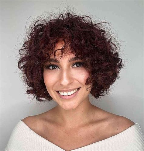 16 Cutest Short Curly Bob Haircuts for Curly Hair