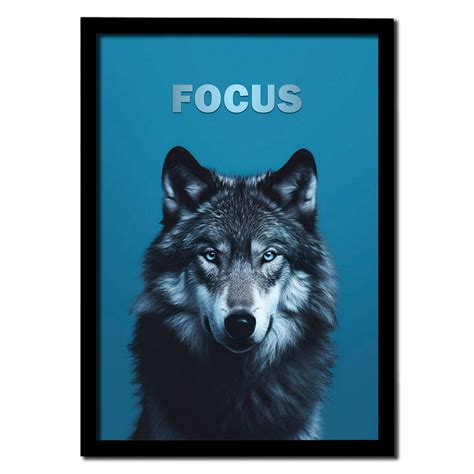 FOCUS - Wolf Wall Photo Frame – SAVACCI