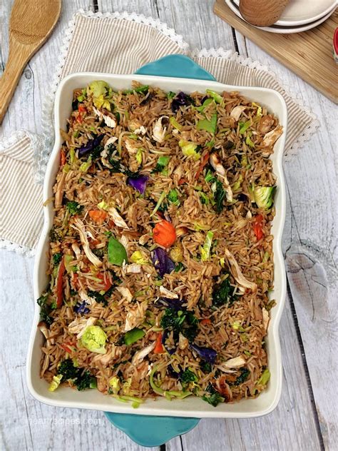 Teriyaki Chicken Casserole - I Heart Recipes