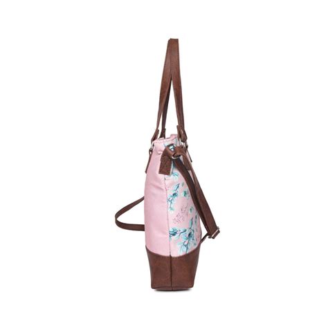 Baby Pink Shopper Bag,Pu Handle – astridlifestyle
