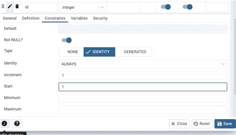 Image result for PostgreSQL pgAdmin Address Table