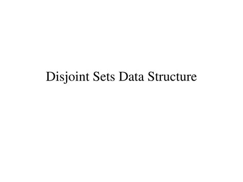 Image result for Disjoint Set Data Structure