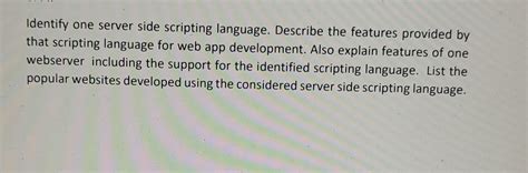 Image result for Server-Side Script Language List