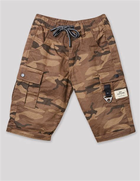 Buy Camouflage All Over Print Shorts for Boys online at RUFF