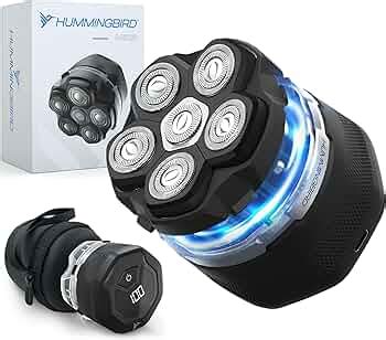 HUMMINGBIRD MK3 Electric Head Shavers for Bald Men - No Nick Electric ...