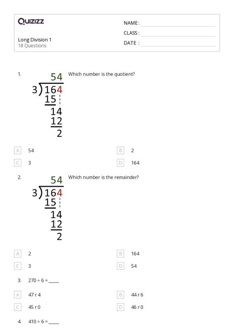 Image result for 5th Grade Math Worksheets Printable Long Division