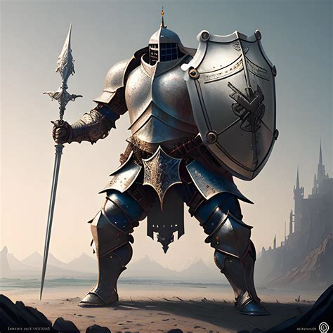 Fantasy Knight Painting