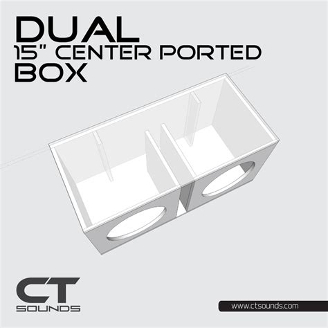 Dual 15In Sub Box Design 的图像结果