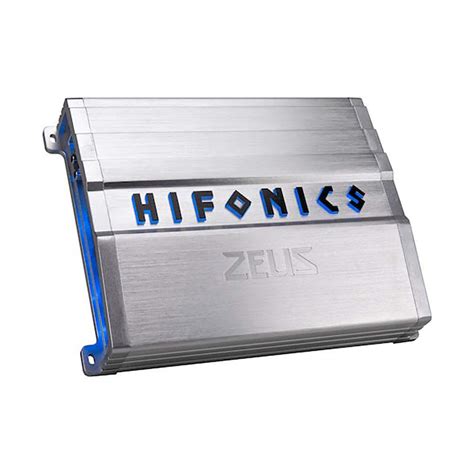 Hifonics ZG-600.4 600 W Max 4-Ohms 4-Channel Car Audio Amplifier ...
