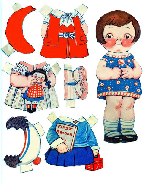 Vintage Paper Dolls Printable