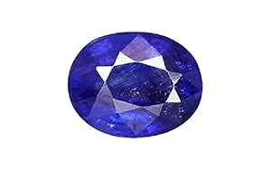 Ayush Gems 7.25 Ratti Blue Sapphire (NEELAM/NILAM Stone) Certified ...