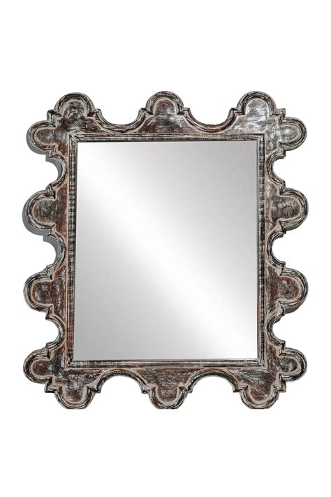 Colonial Style Square Hand Carved Mirror Frame - Style 10 – Decorcorner