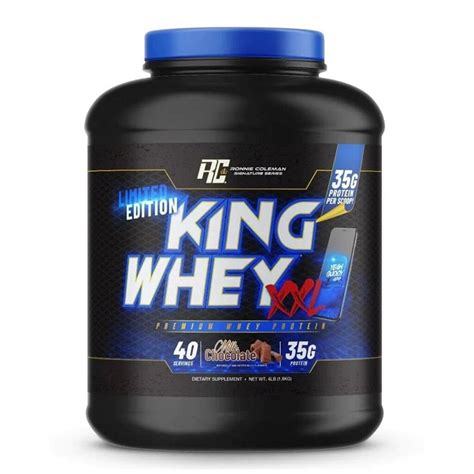 King Whey XXL – BLACK Edition 4LB 35 GRAM PROTIEN | RC KING WHEY MILK ...