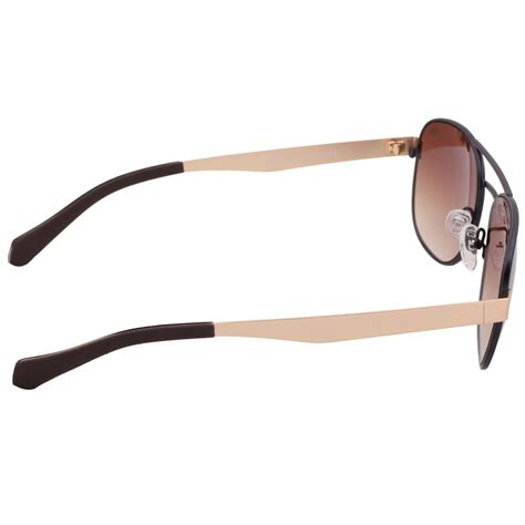 Buy Gio Collection UV Protected Aviator Men Sunglasses - (56 | Brown ...