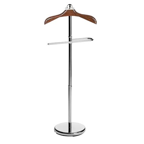 Stainless Steel Coat Hanger Stand with Wooden Hanger (SW-CT) - LOCOMOTO