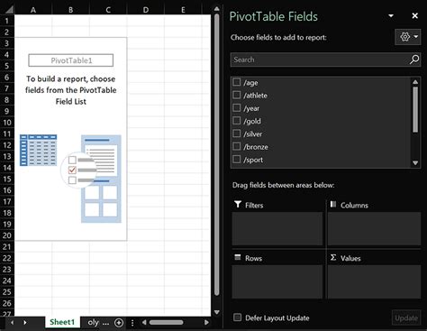 Image result for How to Create PivotTable