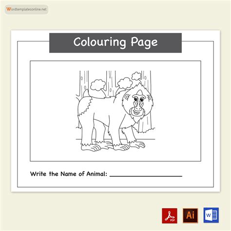 Free Printable Coloring Pages For Kids (PDF)