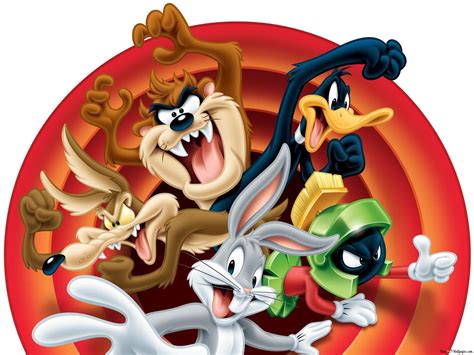 Looney Tunes cartoon Bugs Bunny and other characters HD wallpaper download