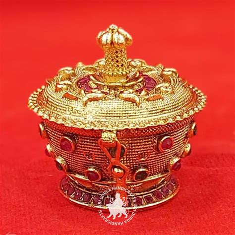 German Silver Flower Fancy Gift Box – Sri Durga Handicrafts ...