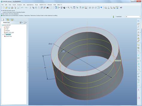 Pro/E Assembly Features Tutorial 的图像结果