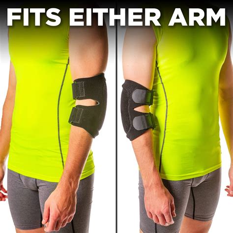 Bursitis Elbow Pad Brace for Olecranon Joint Pain Relief | Compression Arm Sleeve with Padded ...