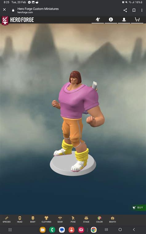 Dora, the destroyer, : r/HeroForgeMinis