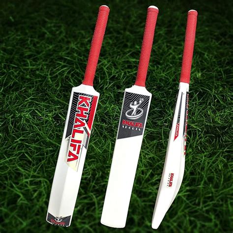 Buy Khalifa Bat Cricket for Adults, Plastic Tennis Cricket Bat for Men ...