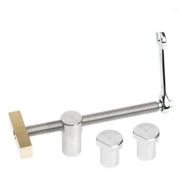 Extended woodworking vise set with ratchet locking mechanism 19mm 20mm ...