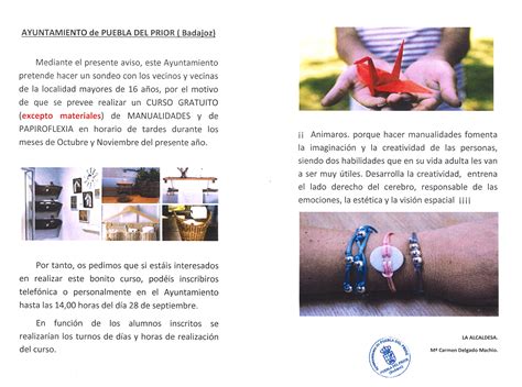 CUROS DE MANUALIDADES Y PAPIROFLEXIA