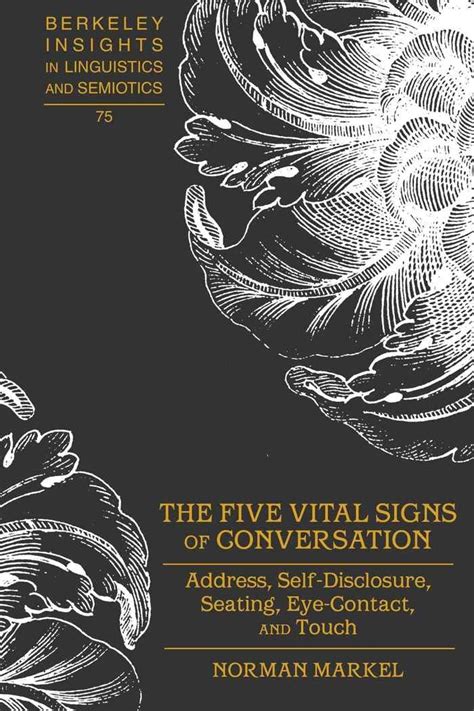 Buy The Five Vital Signs of Conversation: Address, Self-Disclosure ...