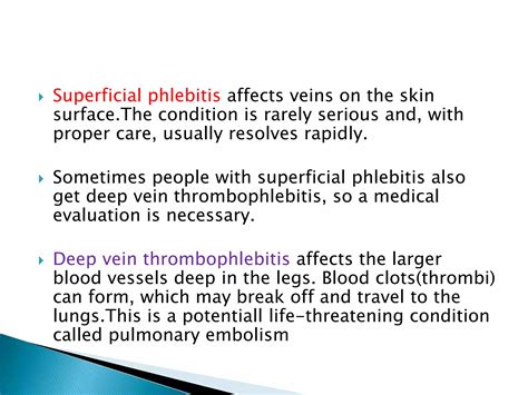 PHLEBITIS AND THROMBOPHLEBITIS.pptx