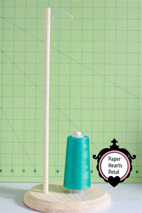 Image result for How to Use Large Spool Thread Stand