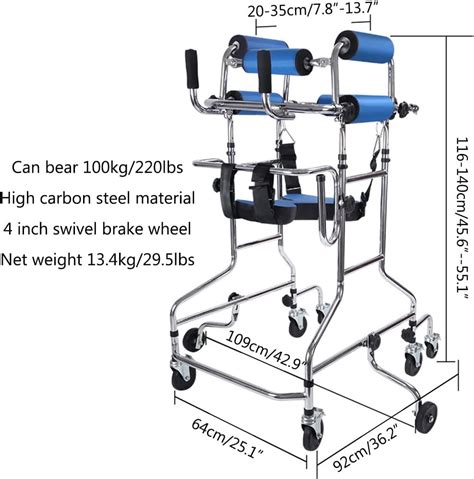 Rollator Walker for Adult, Upright Walker, Heavy India | Ubuy