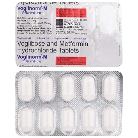 Voglinorm-M - Strip of 10 Tablets : Amazon.in: Health & Personal Care
