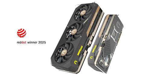 ZOTAC GAMING Celebrates Red Dot Design Award Wins for RTX 50 Series and ...