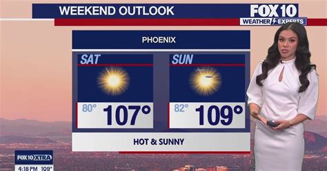 Arizona weather forecast: Hot weekend in store for Phoenix | FOX 10 Phoenix
